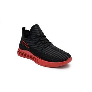 AKADEMIKS Men's Fit 2.0 Knit Breathable Jogger Sneakers Athletic Sz 13 NEW Red